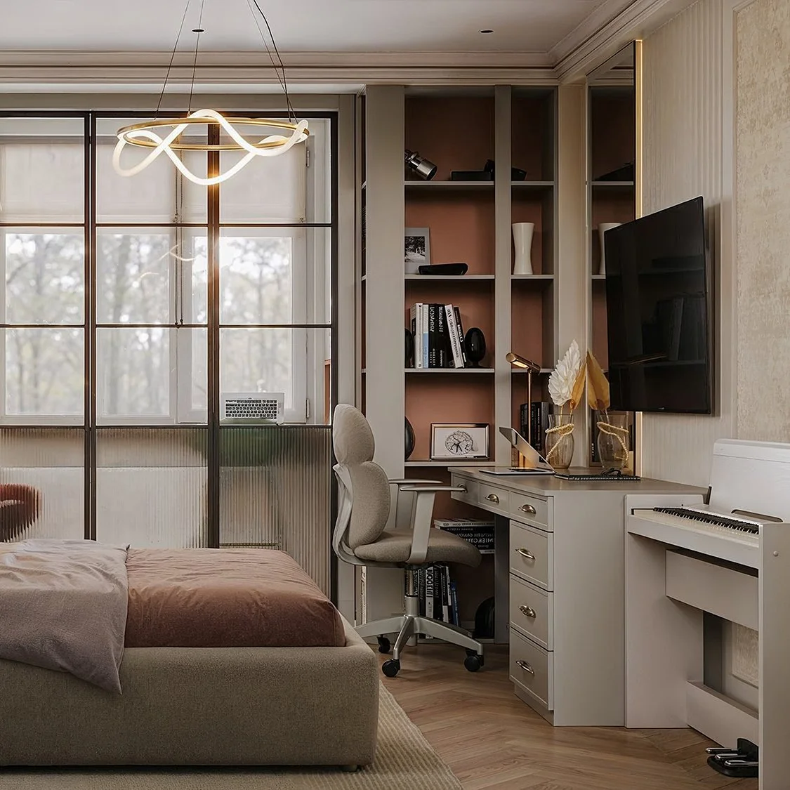 dormitor-adolescent-modern-bordeau-verde-pastel-mic-luminos-parchet-catifea-ulmd2602 (3).jpg