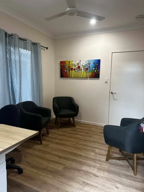 The Hub — two small offices within the main Community Centre building