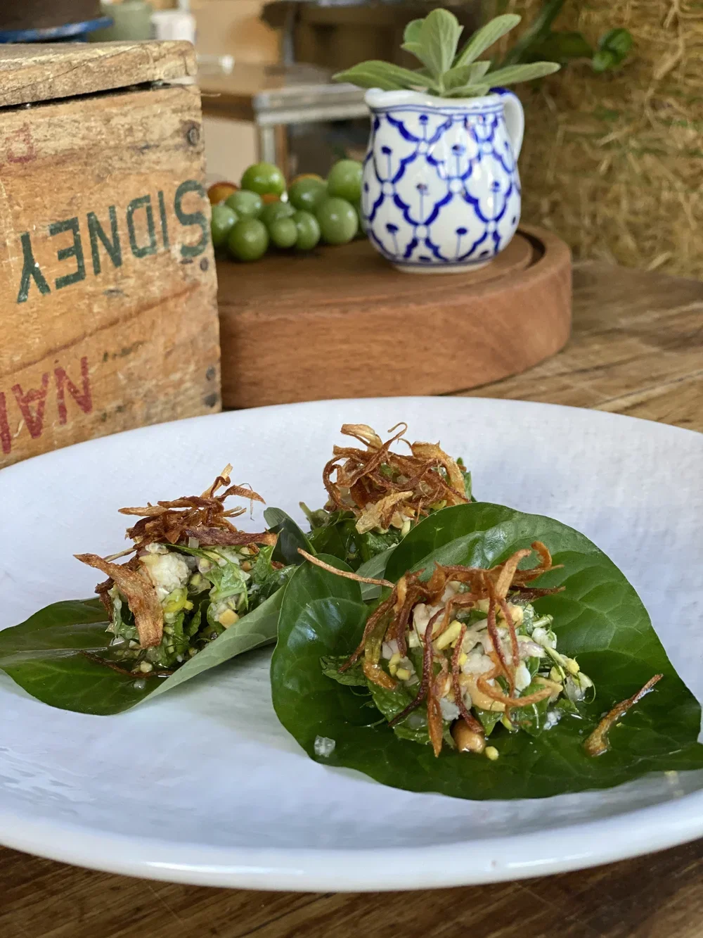 Asian delights prepared at the Mossman Community Kitchen