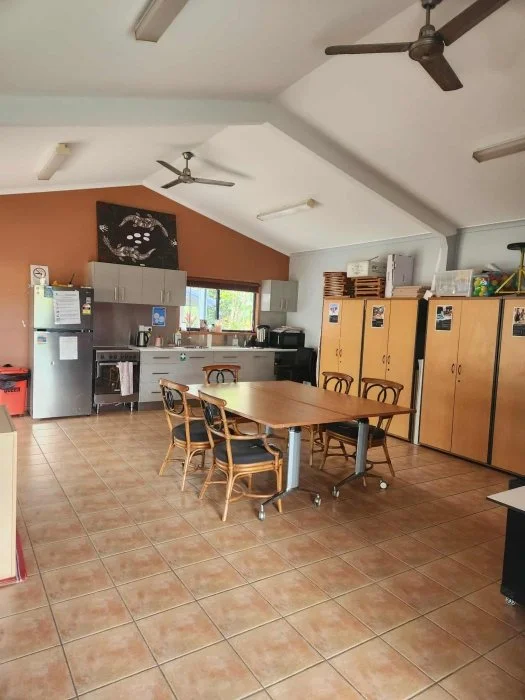 The Cottage — a large conference-style room with kitchenette