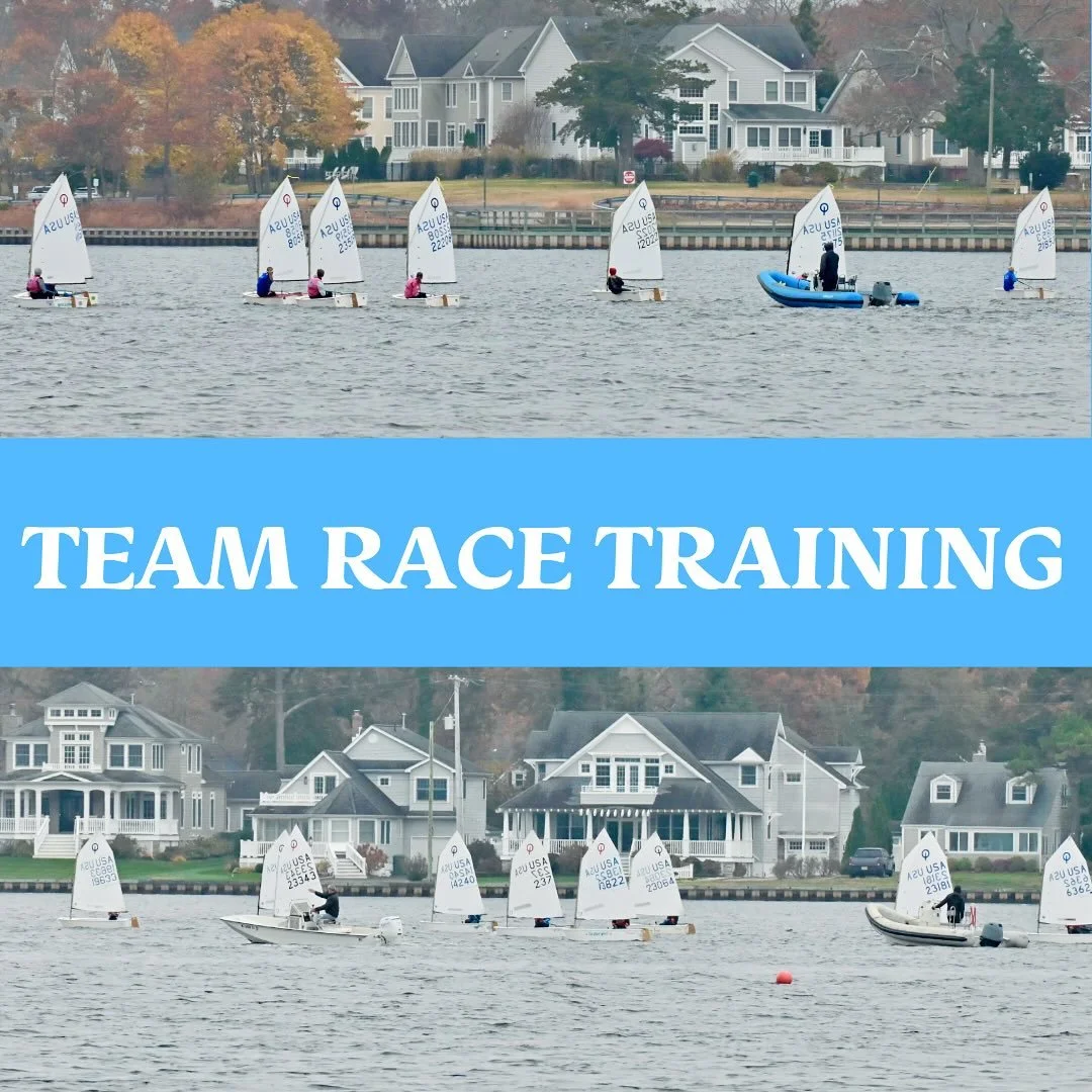 Team race training weekend for NJ Optis
