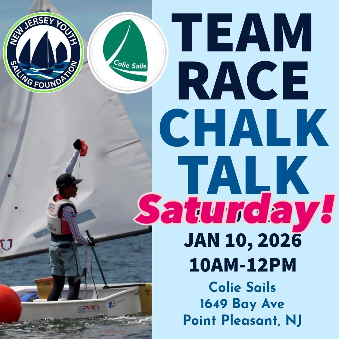 Team Race Chalk Talk this Saturday 1/10.  Registration available on site! ⛵️

⚠️ We&rsquo;re expecting more attendees than chairs&mdash;please bring a camp chair or stool to guarantee seating (otherwise it may be floor seating).

🚧 Travel note: The 