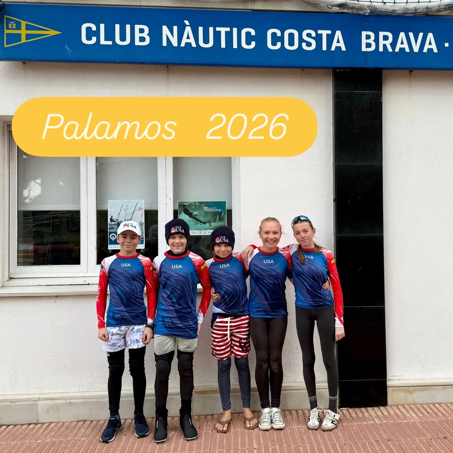 🚨 Team USA 🇺🇸 Alert! 🚨
5️⃣ Opti sailors with New Jersey ties are representing Team USA this week at the 36th International Vila de Palam&oacute;s Optimist Trophy in Palam&oacute;s, Spain 🇪🇸

Georgia Haspel, TJ Hutler, Briggs Siewert, Frances Sm