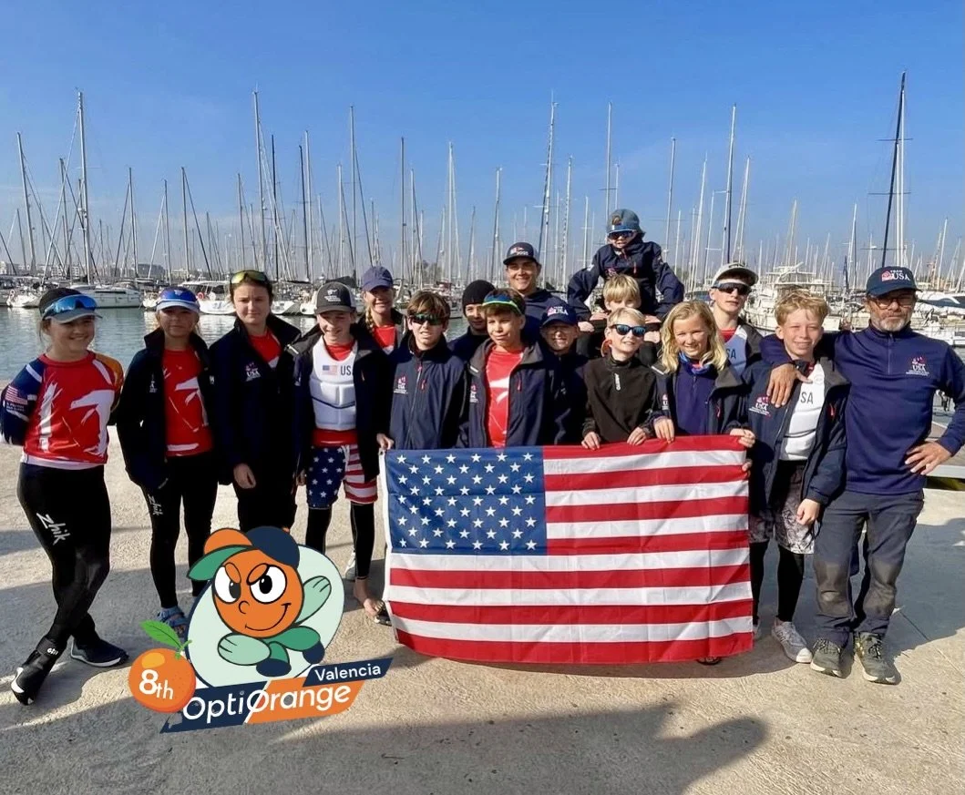 🚨 Team USA 🇺🇸 Alert 🚨

Heidi Sanchez (Short Hills) is representing Team USA at the OptiOrange Regatta in Valencia, Spain. 🇪🇸 🍊 

After two days of qualifying races in light air, the 400+ fleet has been divided into Gold, Silver, Bronze and Eme