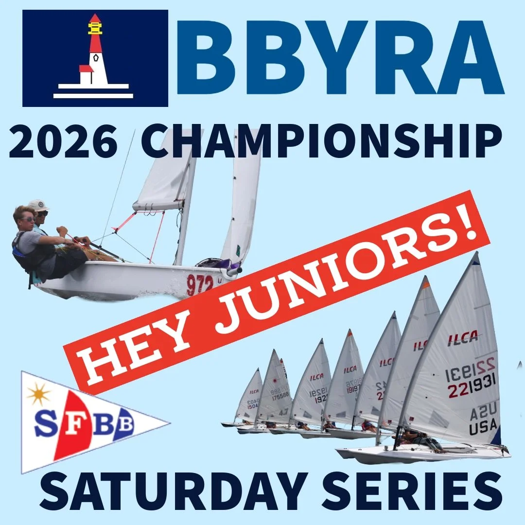 ⛵️ Hey Juniors! ⛵️
 
Don&rsquo;t forget &mdash; junior sailors can race for FREE on Saturdays if registered for the BBYRA season! Series starts 2️⃣weeks from today @bayheadyachtclub @metedeconk_river_yc 
 
✅ BBYRA junior skippers with ALL junior crew
