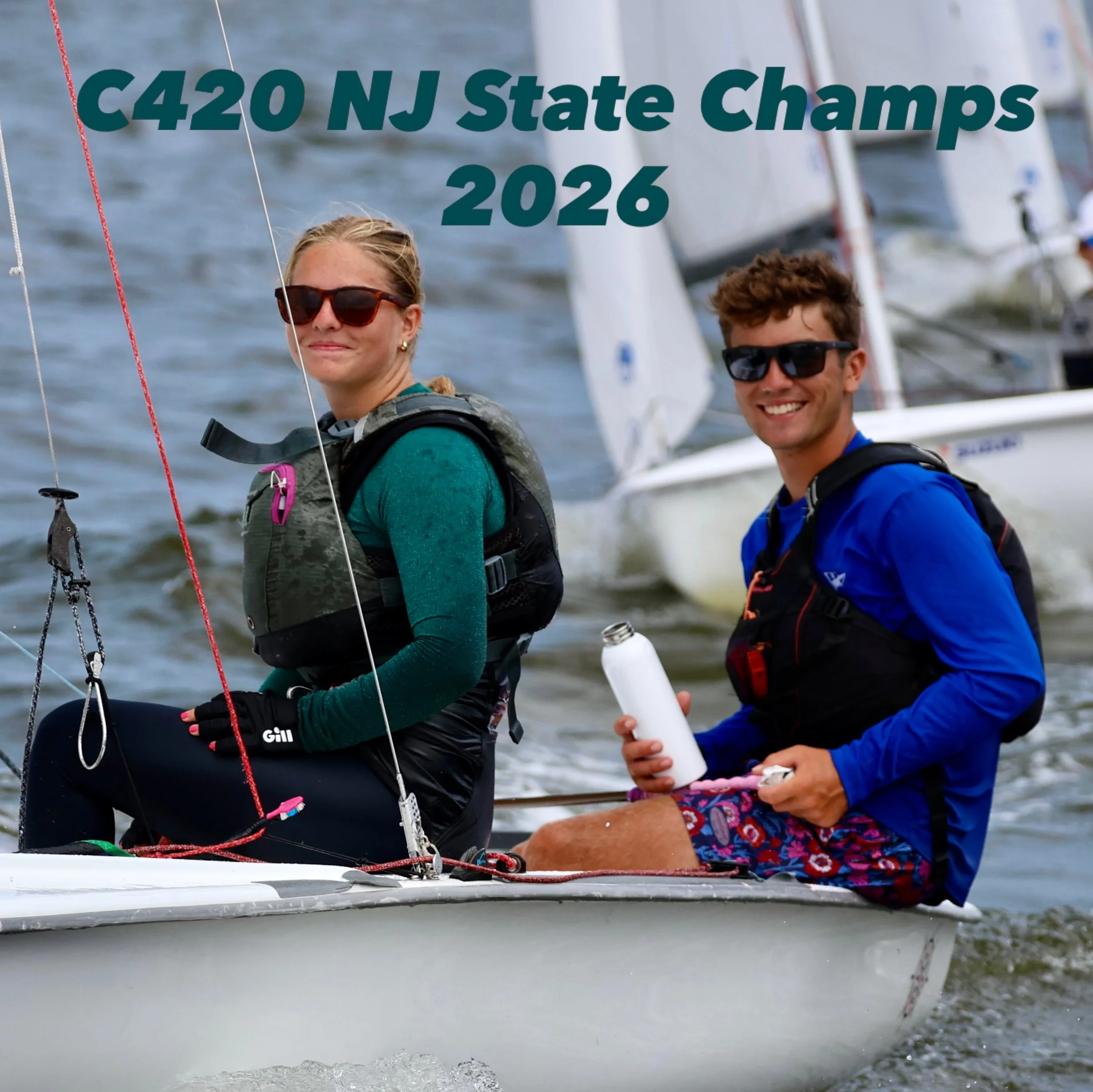 🏆 Club 420 New Jersey State Champs 🏆

Congratulations to Cole Buczkowski (Point Pleasant) and Maryn Demand (Toms River) on a decisive win at the C420 NJ State Championship, hosted by Seaside Park Yacht Club this week. 

Cole and Maryn won 4 of 6 ra