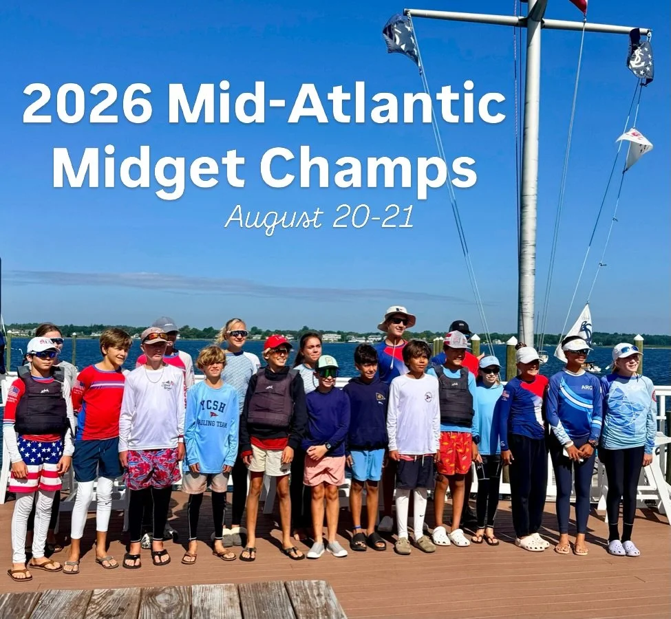 🏆 2026 Middle Atlantic Midget Championship 🏆
 
Hosted by Shrewsbury Sailing &amp; Yacht Club, the Mid-Atlantic Midget Champs brought together a select group of young sailors for two days of racing on the Shrewsbury River this week.
 
Open to sailor