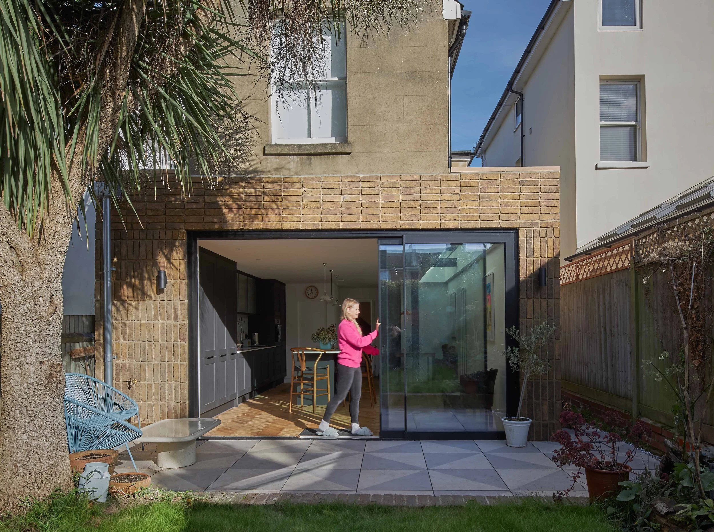 Stack brick extension in Tunbridge Wells
