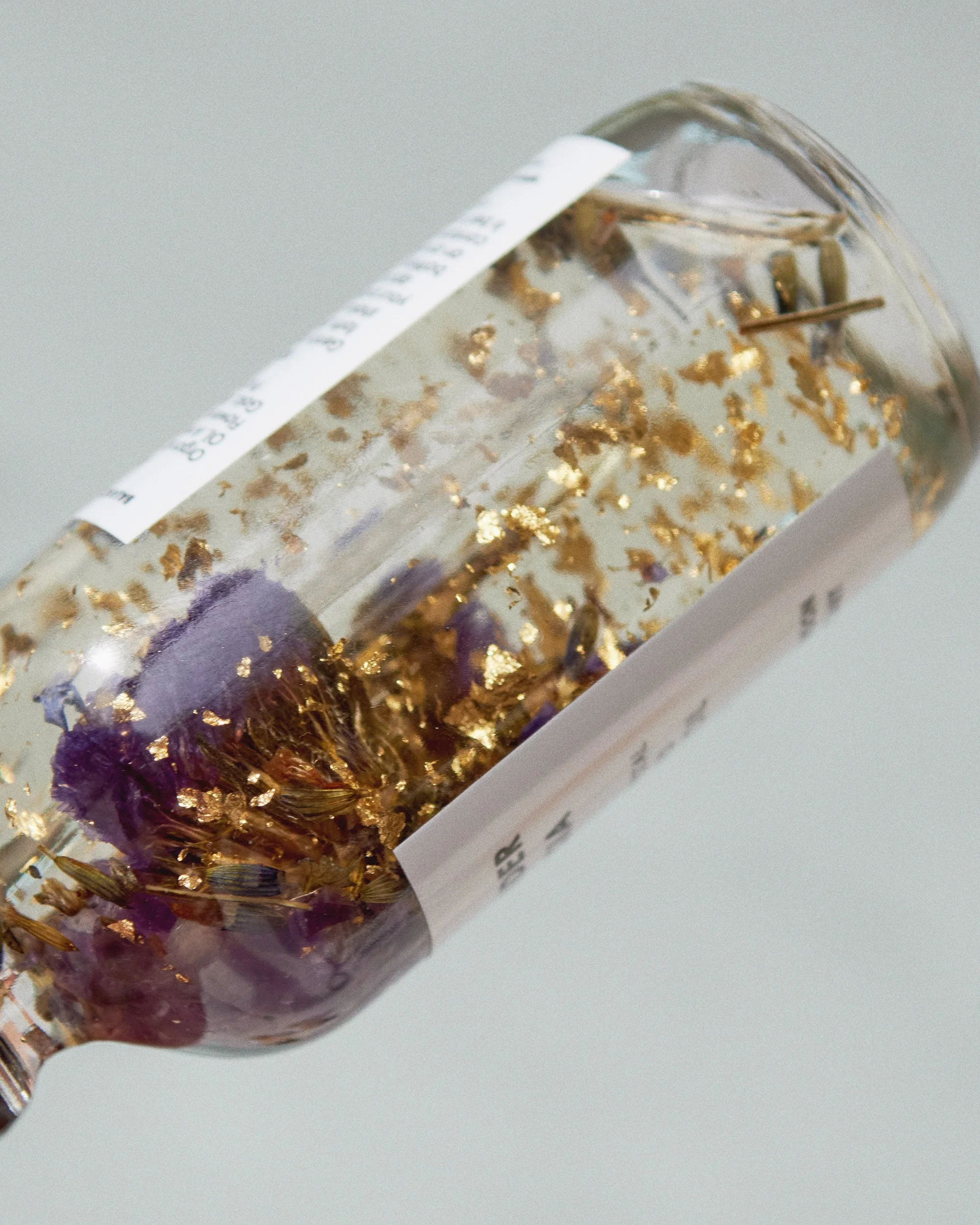 LAVENDER FREESIA 24kt GOLD & CRYSTAL BODY OIL