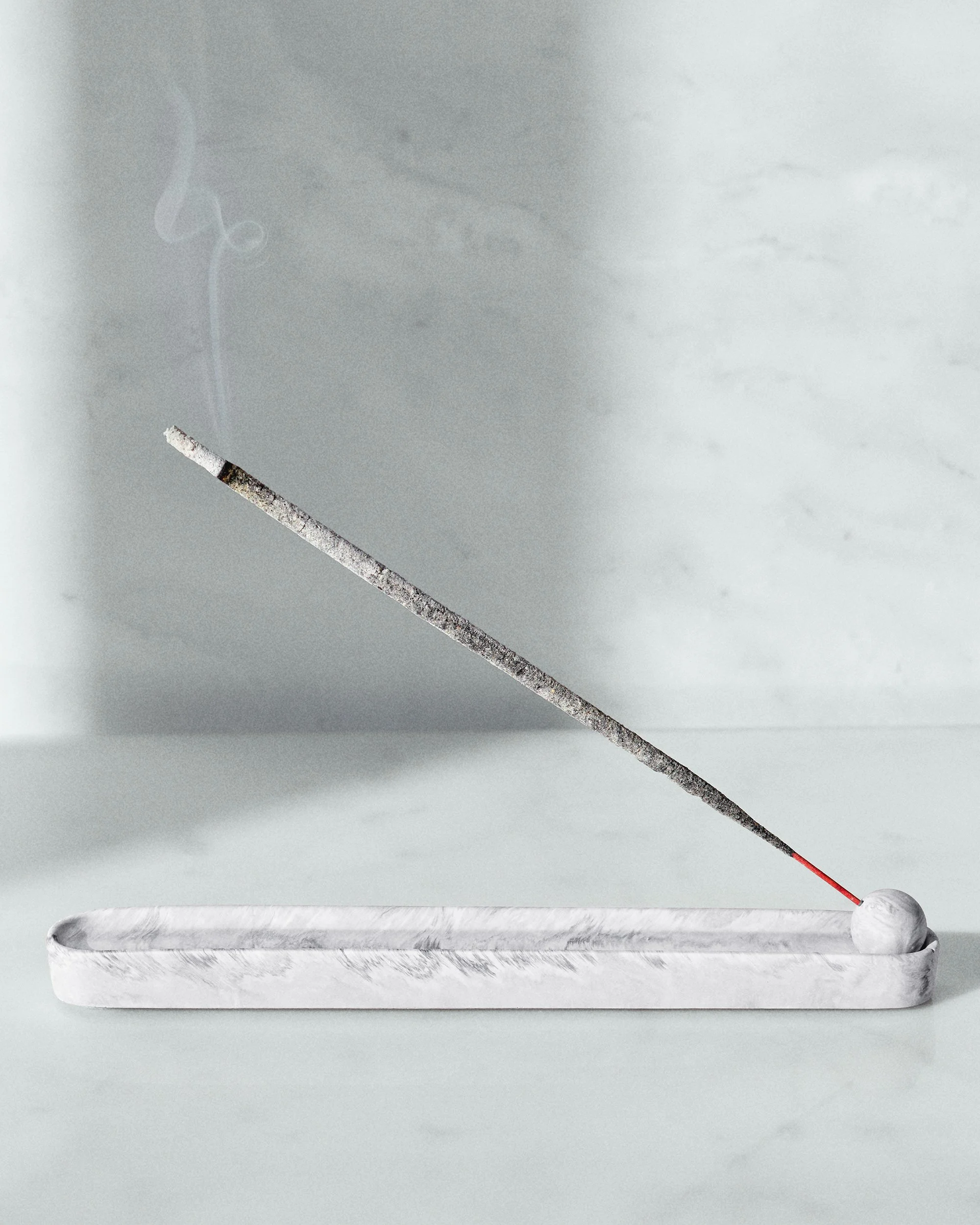 STONE SWIRL MARBLE : INCENSE HOLDER