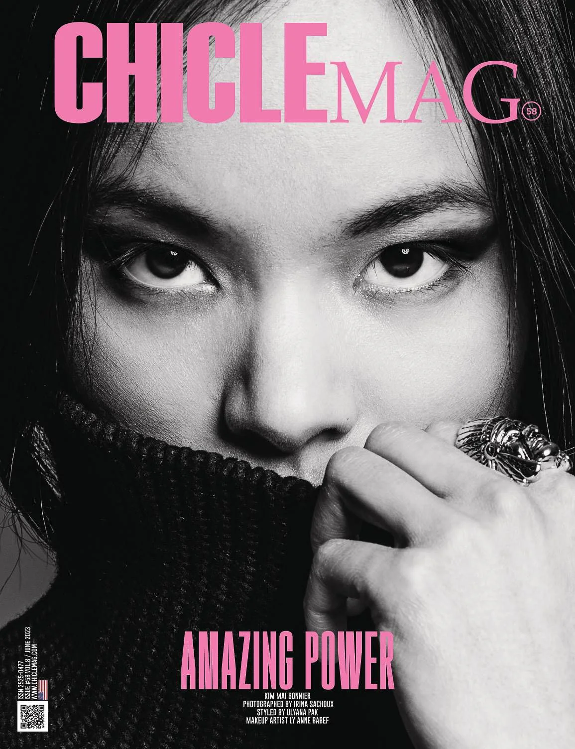 Amazing Power editorial for CHICLE MAG 

Photographer: Irina Sachoux
Model: Kim Mai Bonnier 
Stylist: Ulyana Pak