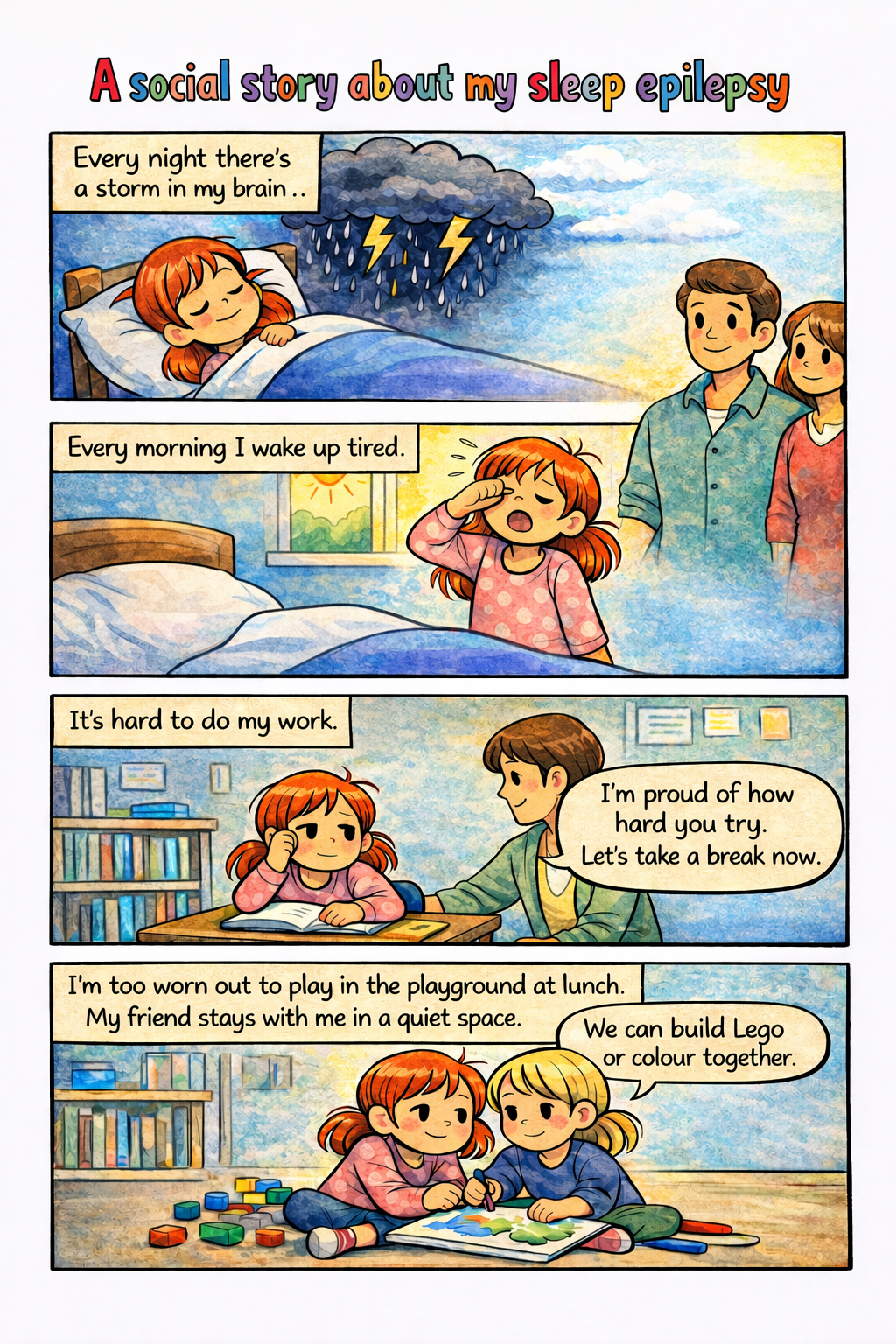 Reframing DEE-SWAS for families
