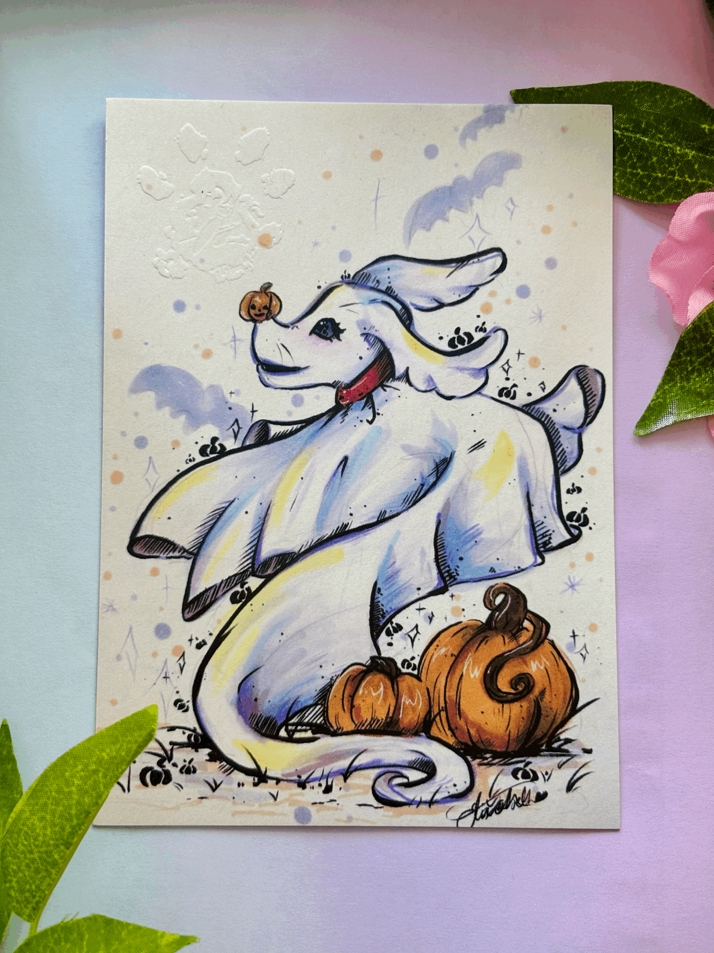 Ghost Dog Postcard