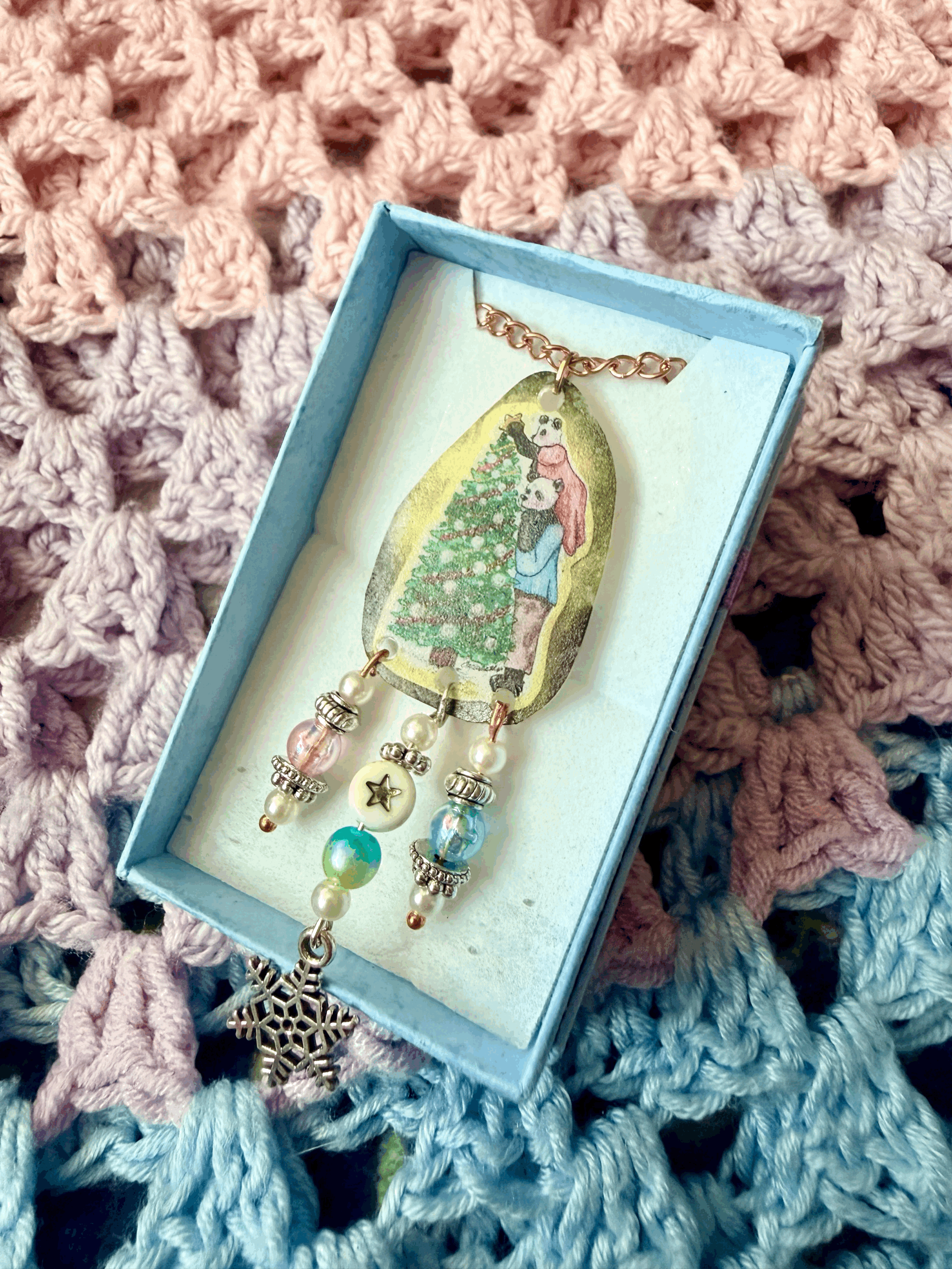 Panda Hoildays Necklace