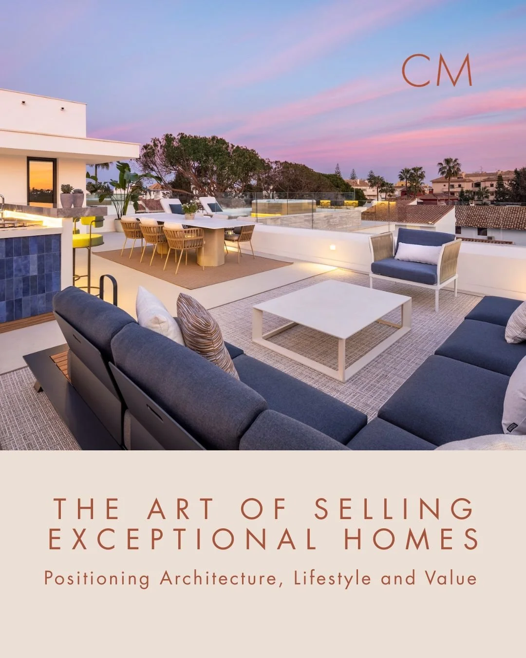 A successful sale begins long before a property reaches the market.

It starts with understanding its architecture, its setting, and the audience most likely to appreciate it.

At CASA Moderna every home is positioned with care, balancing market inte