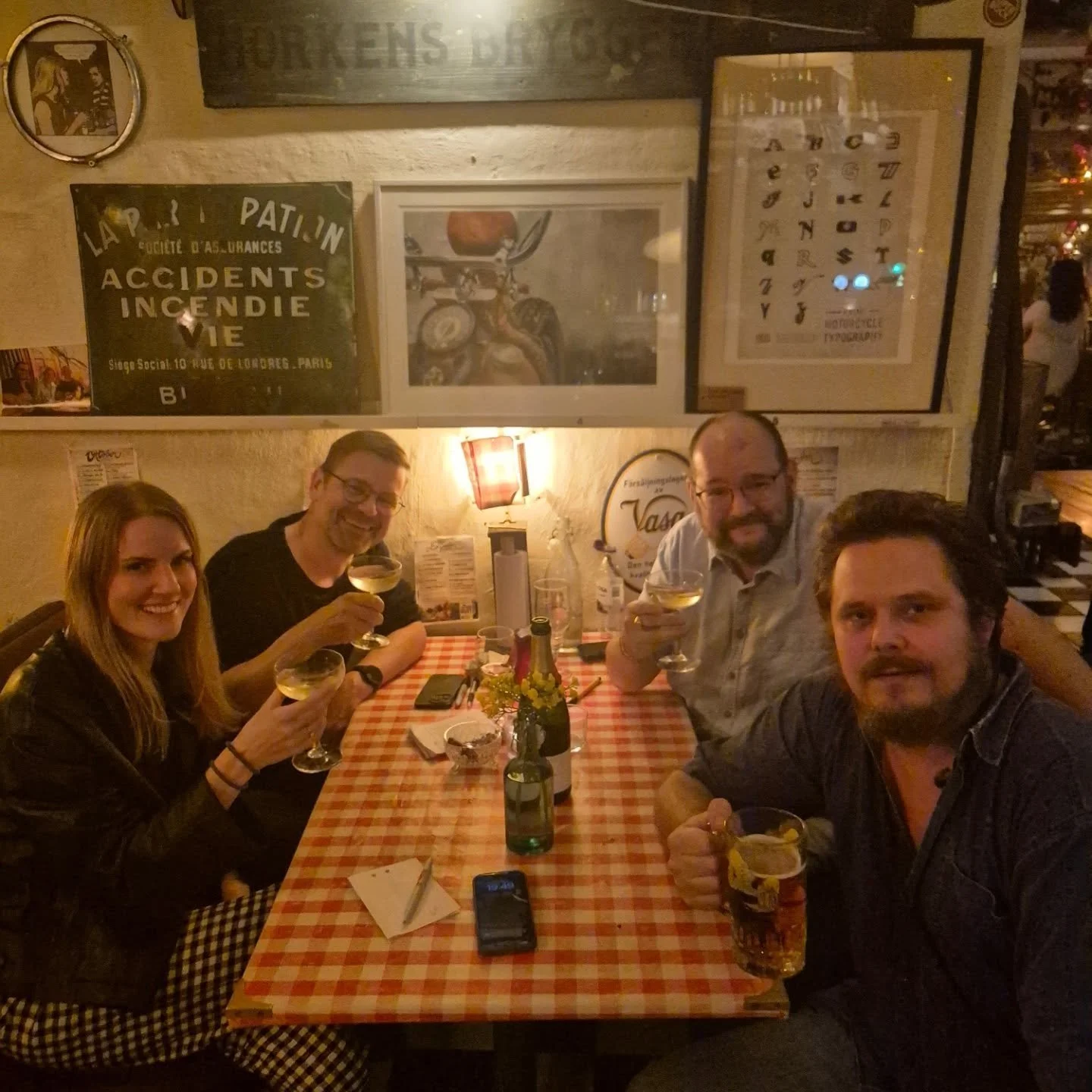 Quizell &auml;r vinnarna av kv&auml;llens vinylquiz med Ronny!!