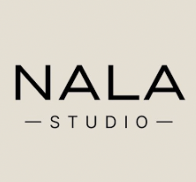 Logo de NALA Studio avec le nom écrit en majuscules