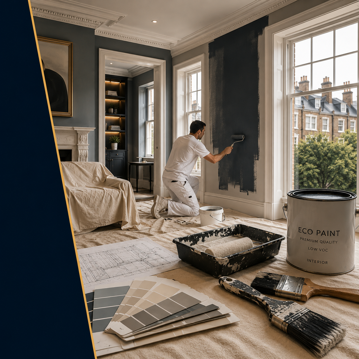 Whether it’s a single room or a full home renovation, our painters ensure lasting results and a perfect final look.