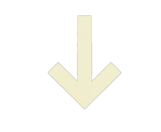 A large downward-pointing arrow on a white background.