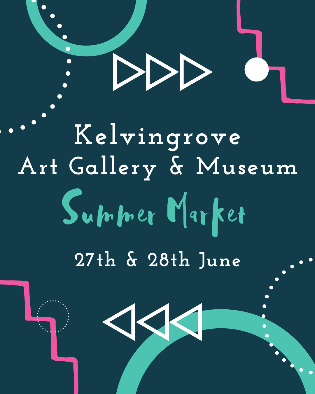 Tea Green Summer Market at Kelvingrove Museum and Gallery