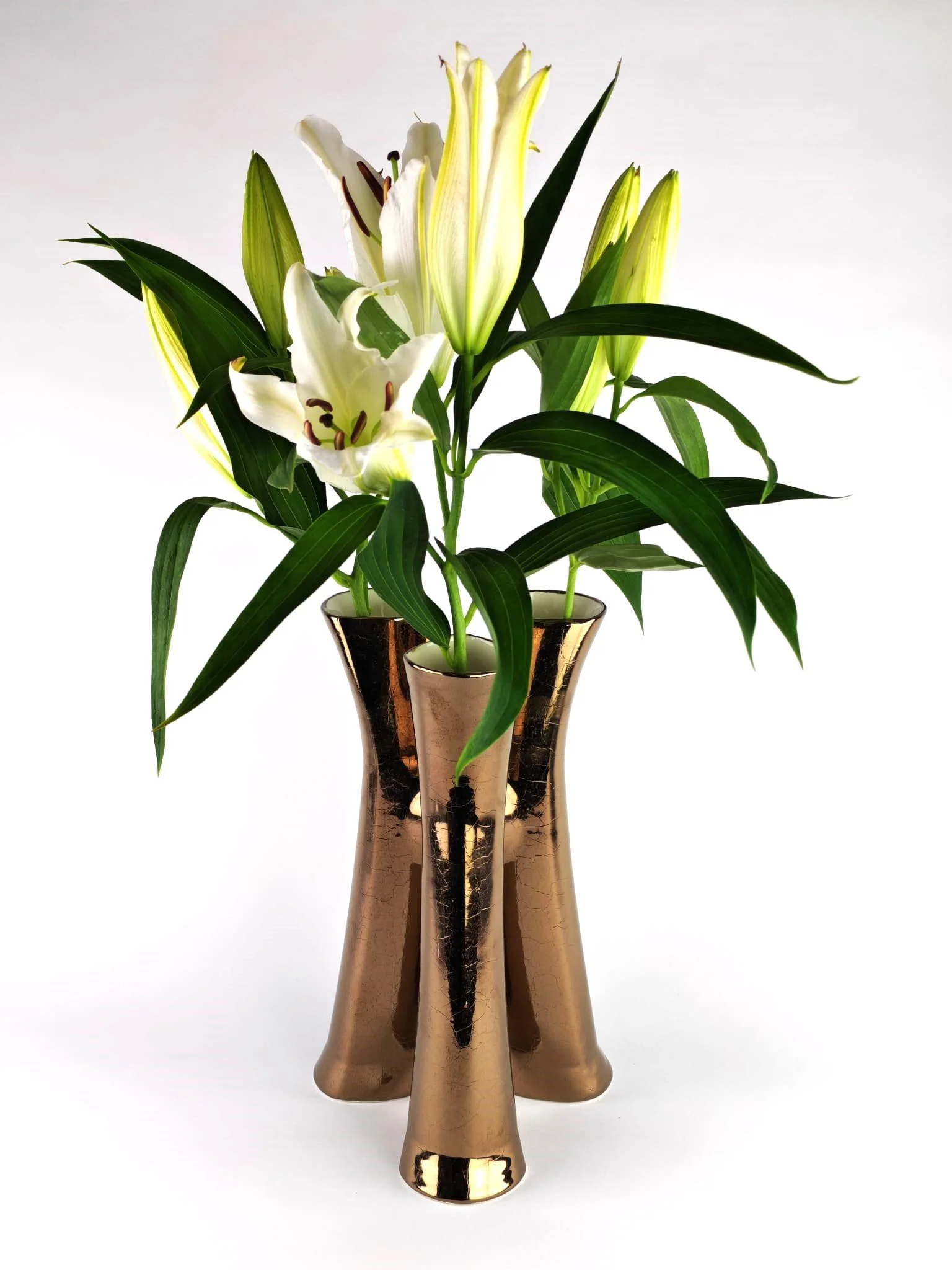 TRIVIUM ceramic sculptural vase by Arra Ceramics