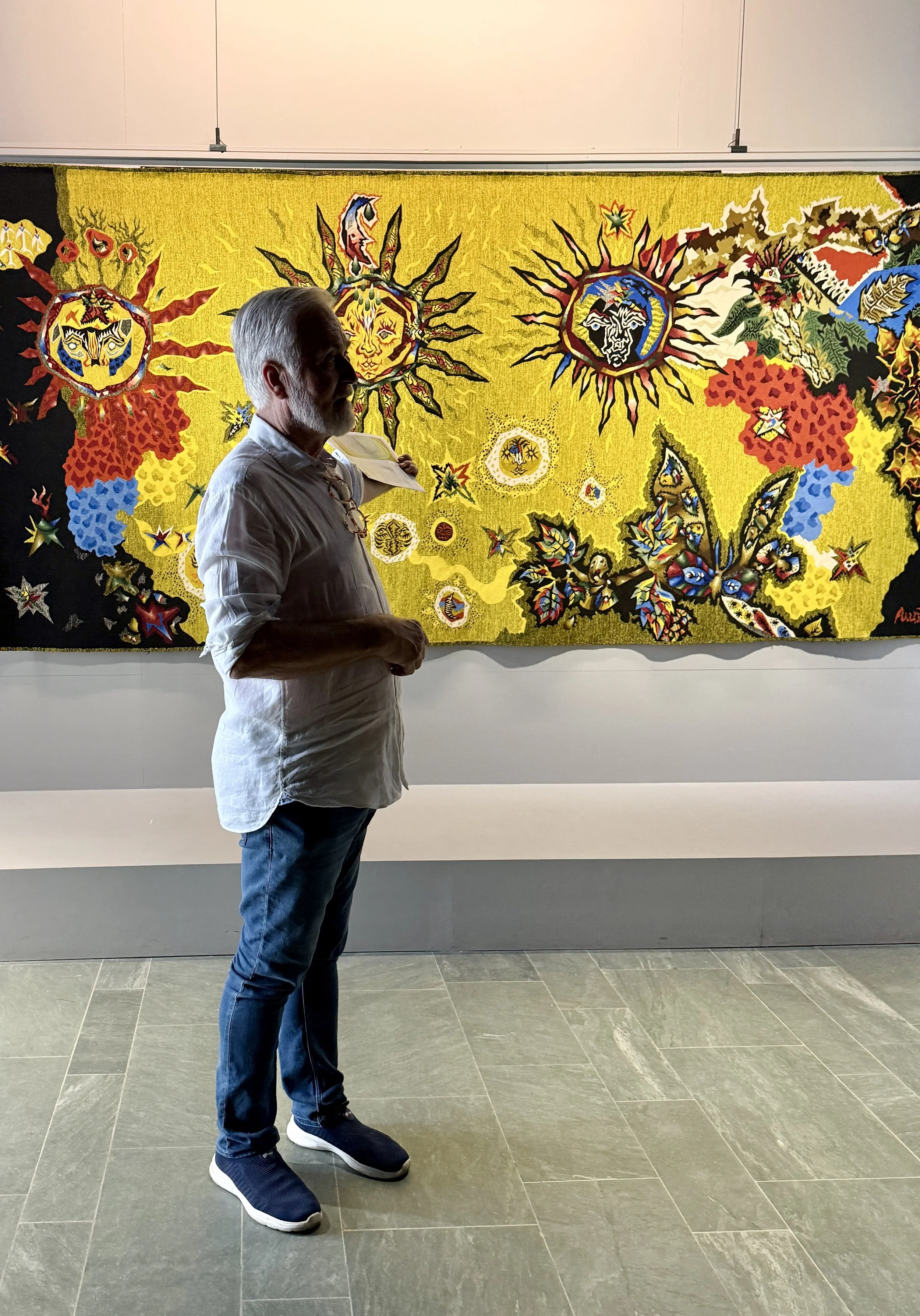 Tapestry restoration with Hardy Olivier
