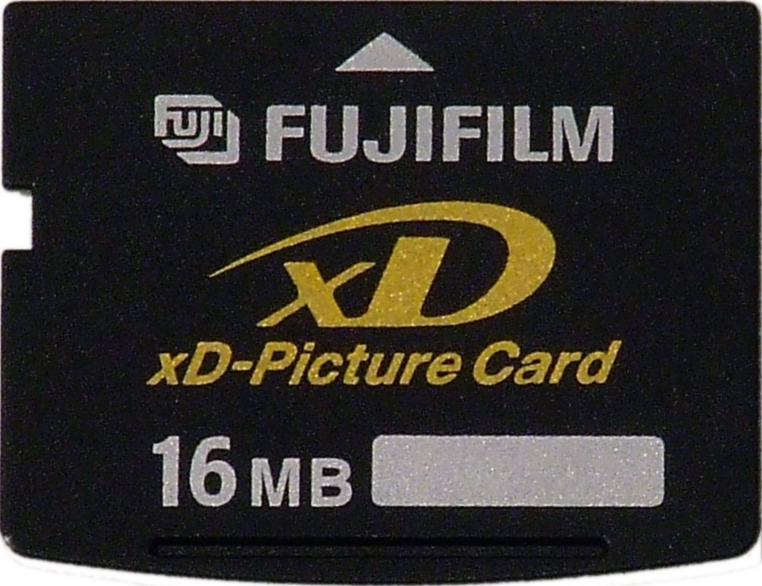 An xD card