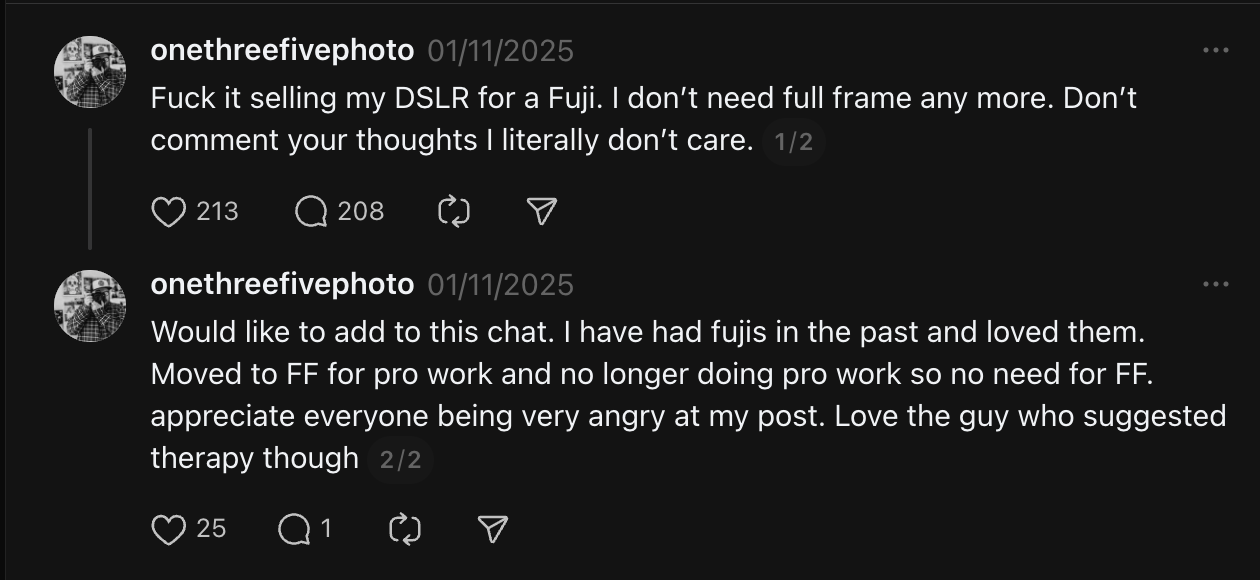 The post that changed my mind