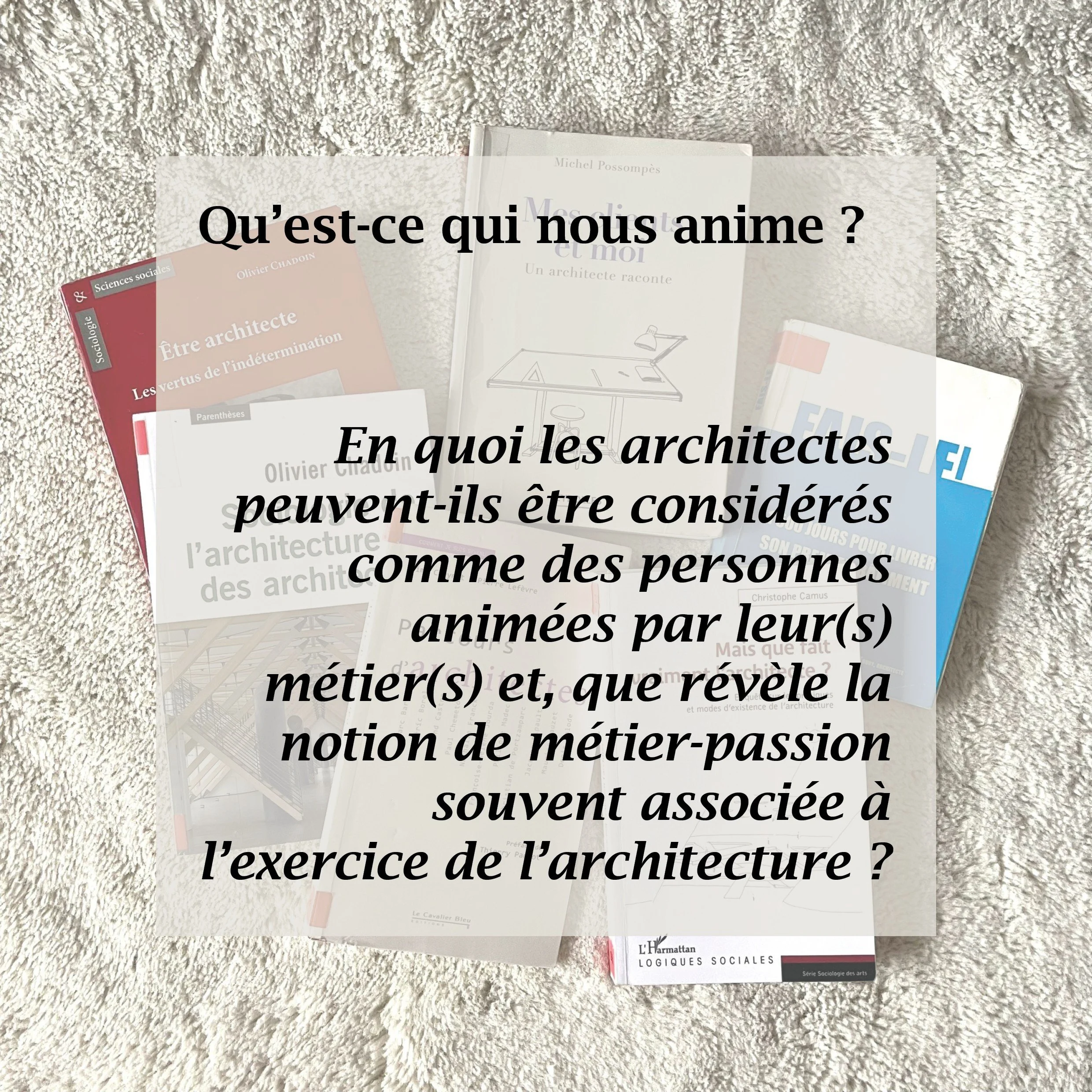 Mémoire de Master (en cours)