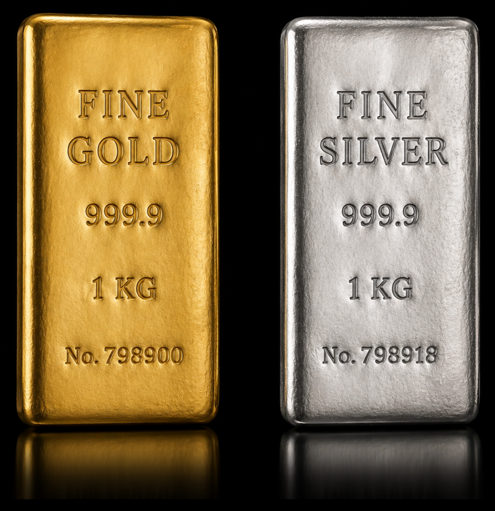 Fysiskt guld och silver – underliggande ädelmetaller i Nordheim Capitals ETC:er