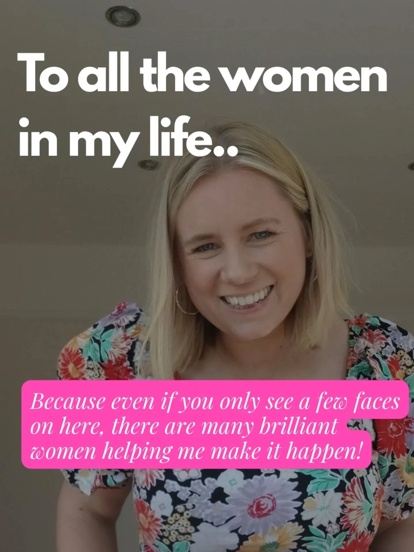 International Women&rsquo;s Day feels like the perfect moment to say thank you to the incredible women who have shaped my journey - those who inspired me, those who work alongside me, and those who support me every day. Your encouragement, belief and