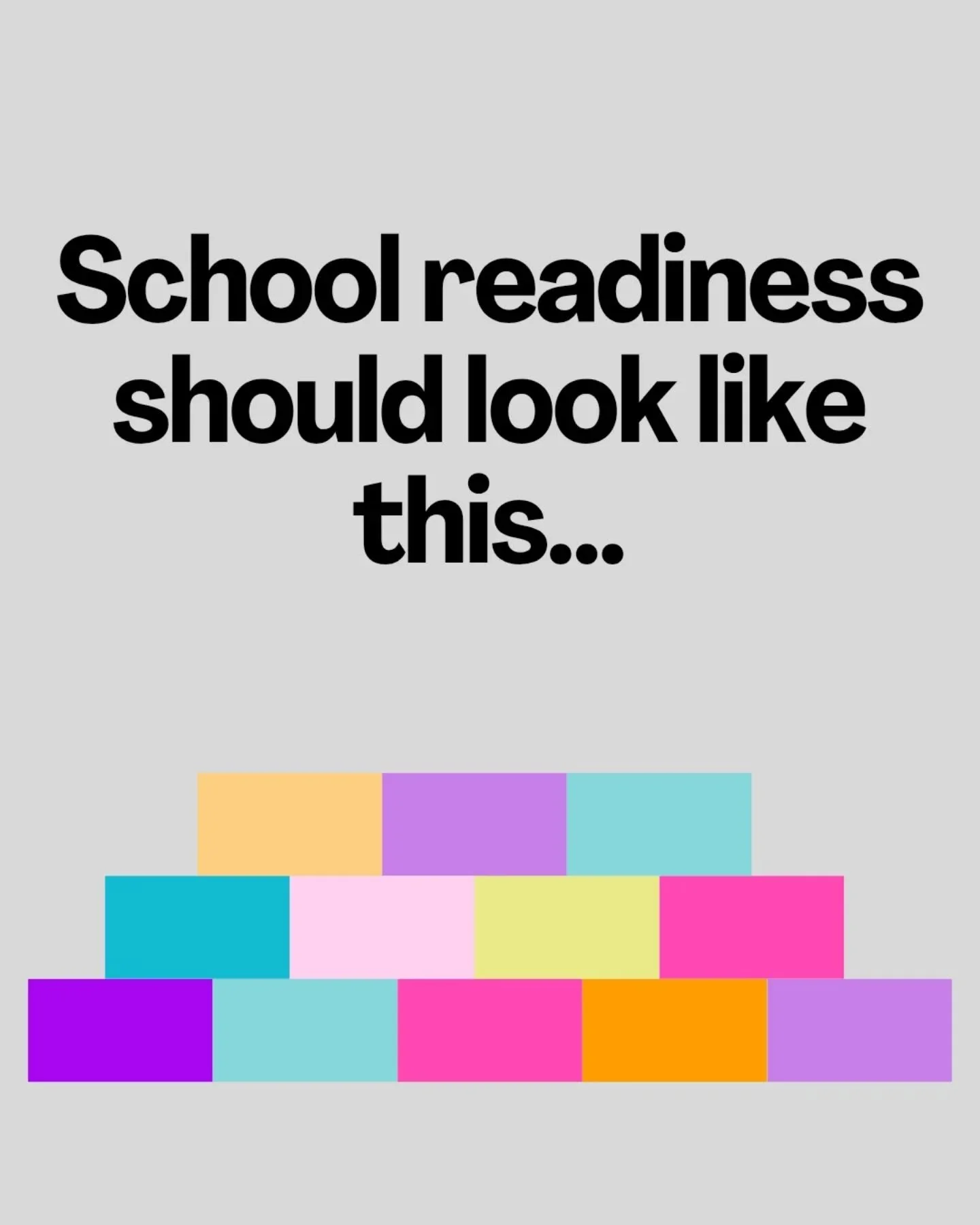 Nursery learning shouldn&rsquo;t be about getting children &ldquo;ahead&rdquo;&hellip;

It should be about giving them something solid to build on.

Too often, school readiness gets confused with pushing formal learning earlier but without strong fou