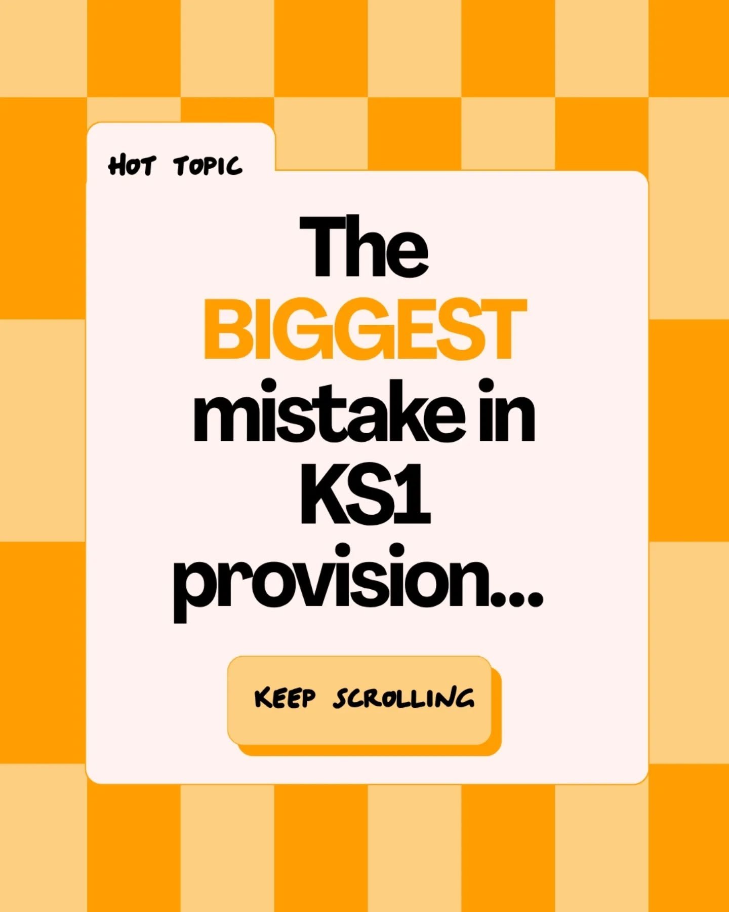 The biggest mistake made about play in KS1?
It&rsquo;s not about doing more - it&rsquo;s about doing it differently.

When play is purposeful and supported by skilled adults, it drives progress in every area.

Ready to rethink your approach?

Join ou