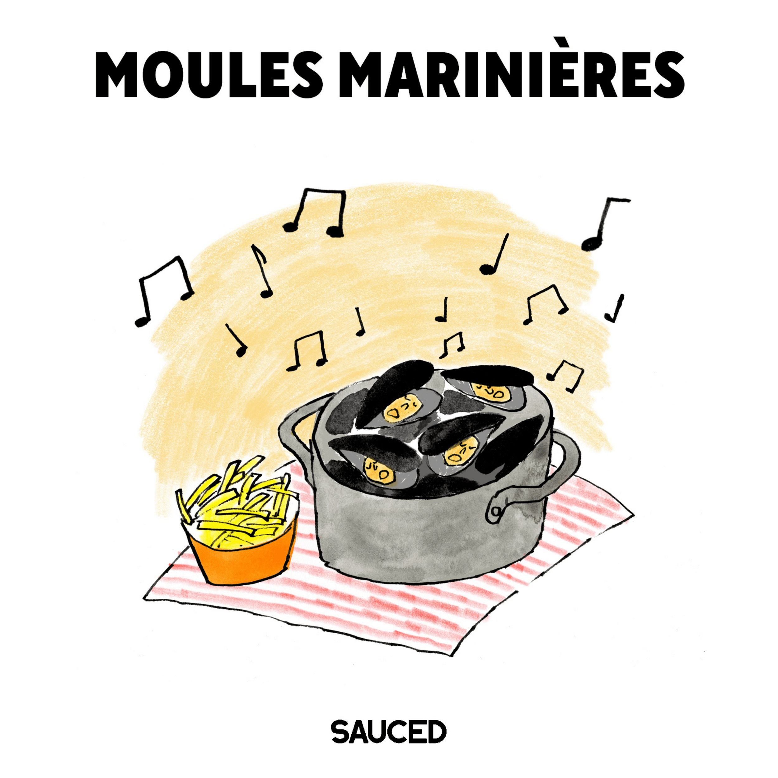 2. Moules Marinières