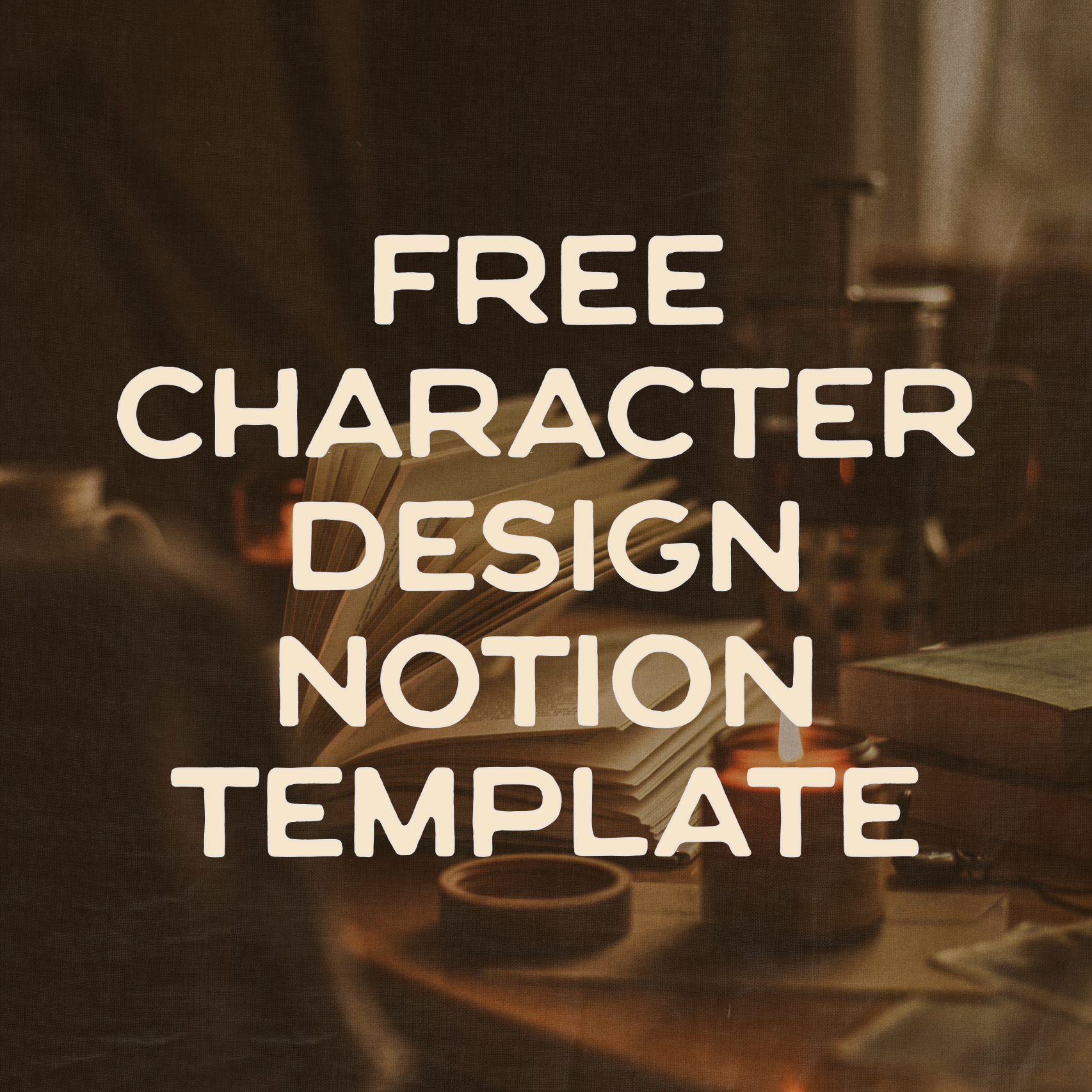 Character Design Template (Free Notion Template)