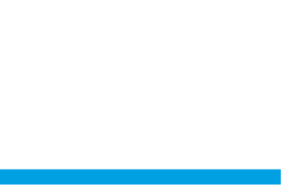 Ein plakat mit einer blauen Leiste unten, weißem Hintergrund und einem schwarzen Icon in der Mitte, das einen Barcode und einen Geldbeutel zeigt