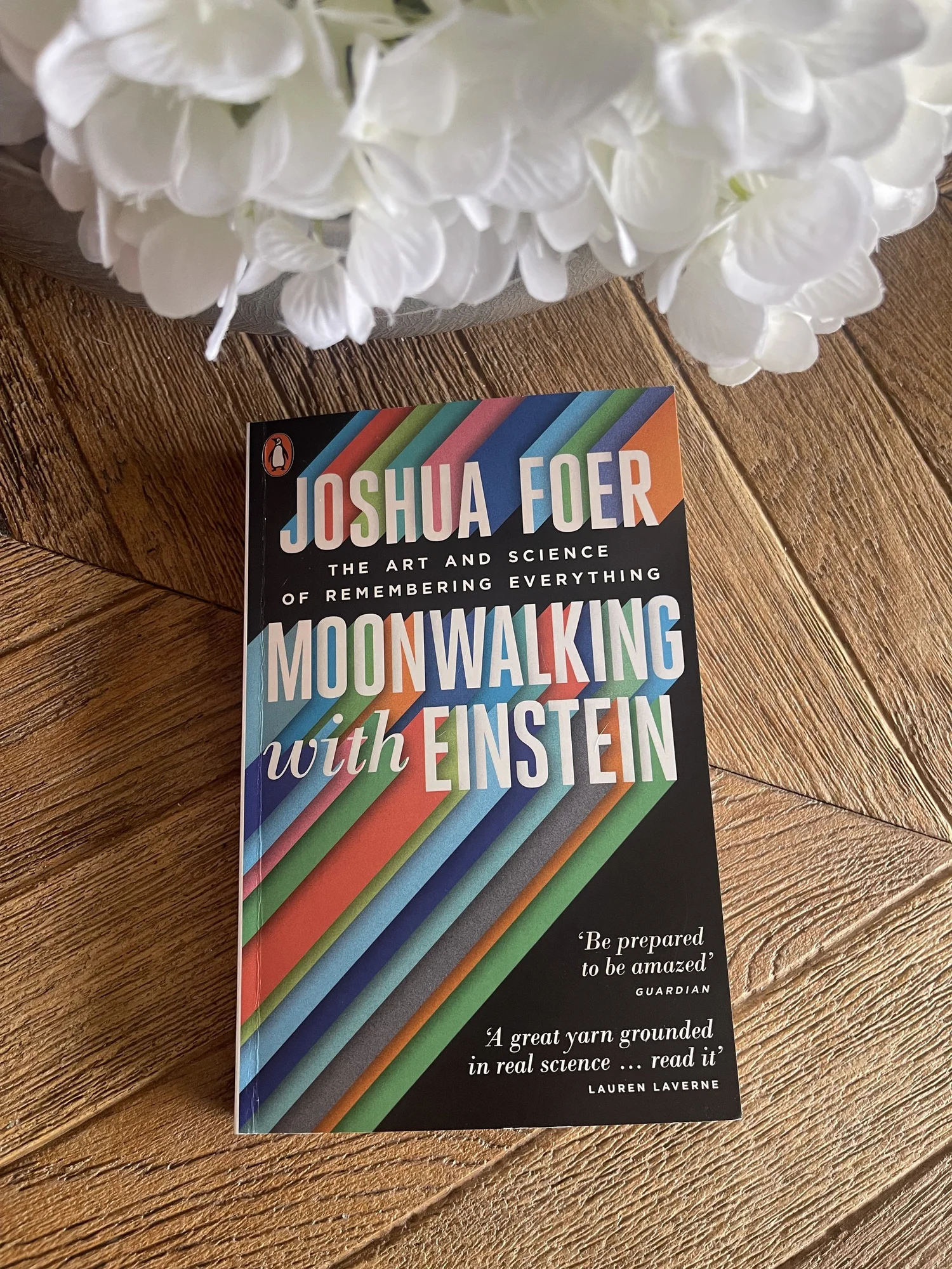 Moonwalking with Einstein book