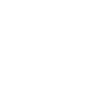 A clock showing the time and a silhouette of a person.