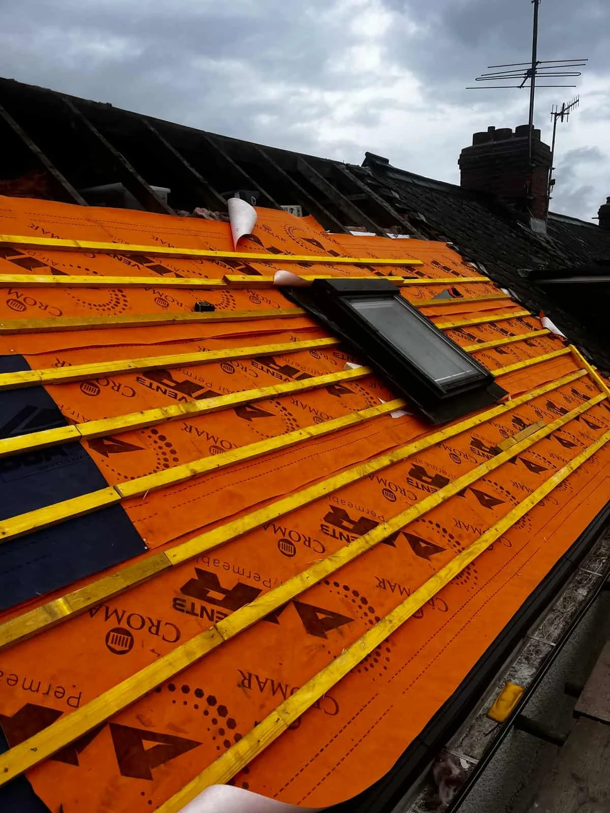 Slate roof replacement completed by Apex Roofing in Dorset