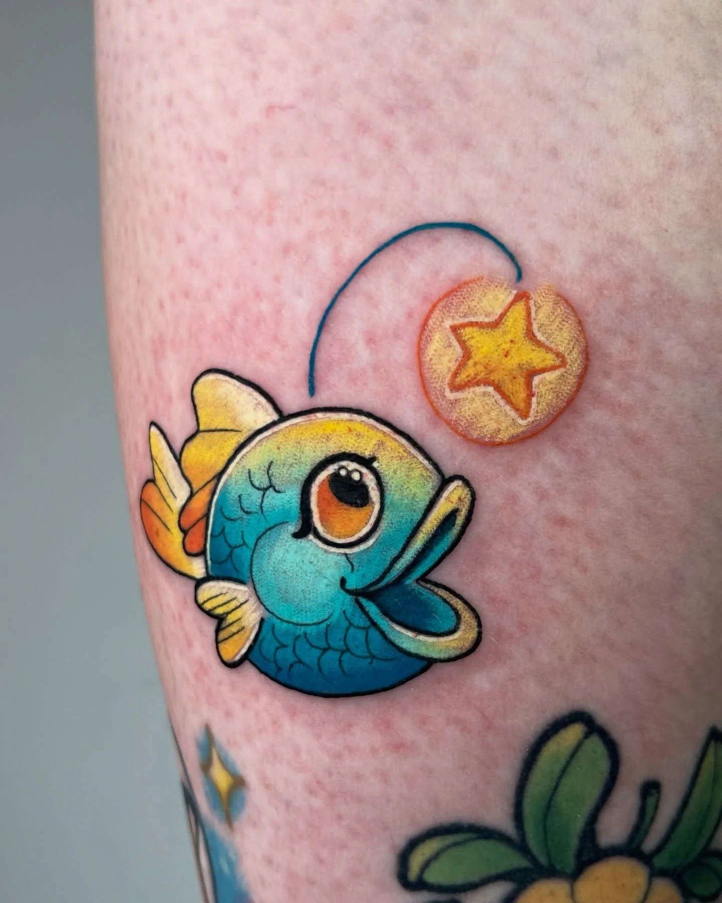 Le tr&egrave;s fameux poisson &eacute;toile des fonds marins ! 

Ici adopt&eacute; par Krystel en novembre dernier, place &agrave; c&ocirc;t&eacute; d&rsquo;une petite baie qui date de 2022 si je ne me trompe pas. Les deux &eacute;taient des flash d&