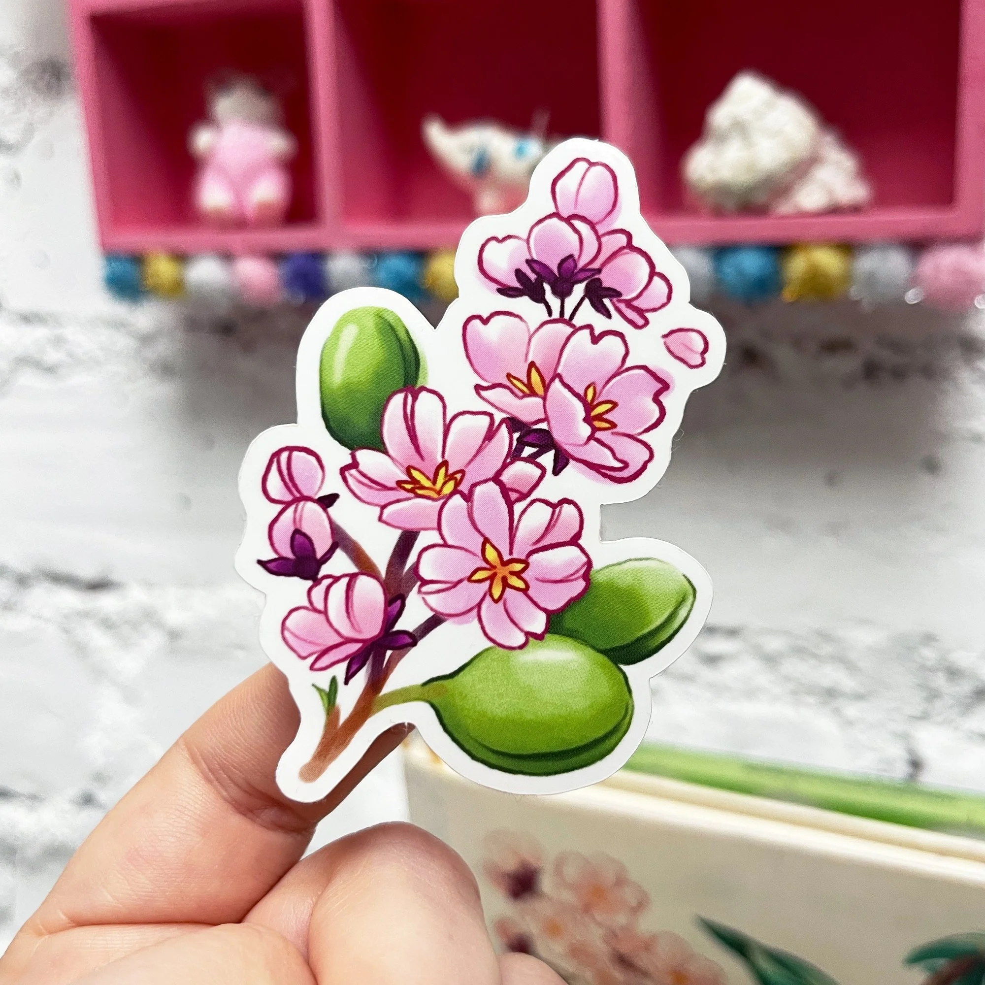 sticker Fleurs d'amandier