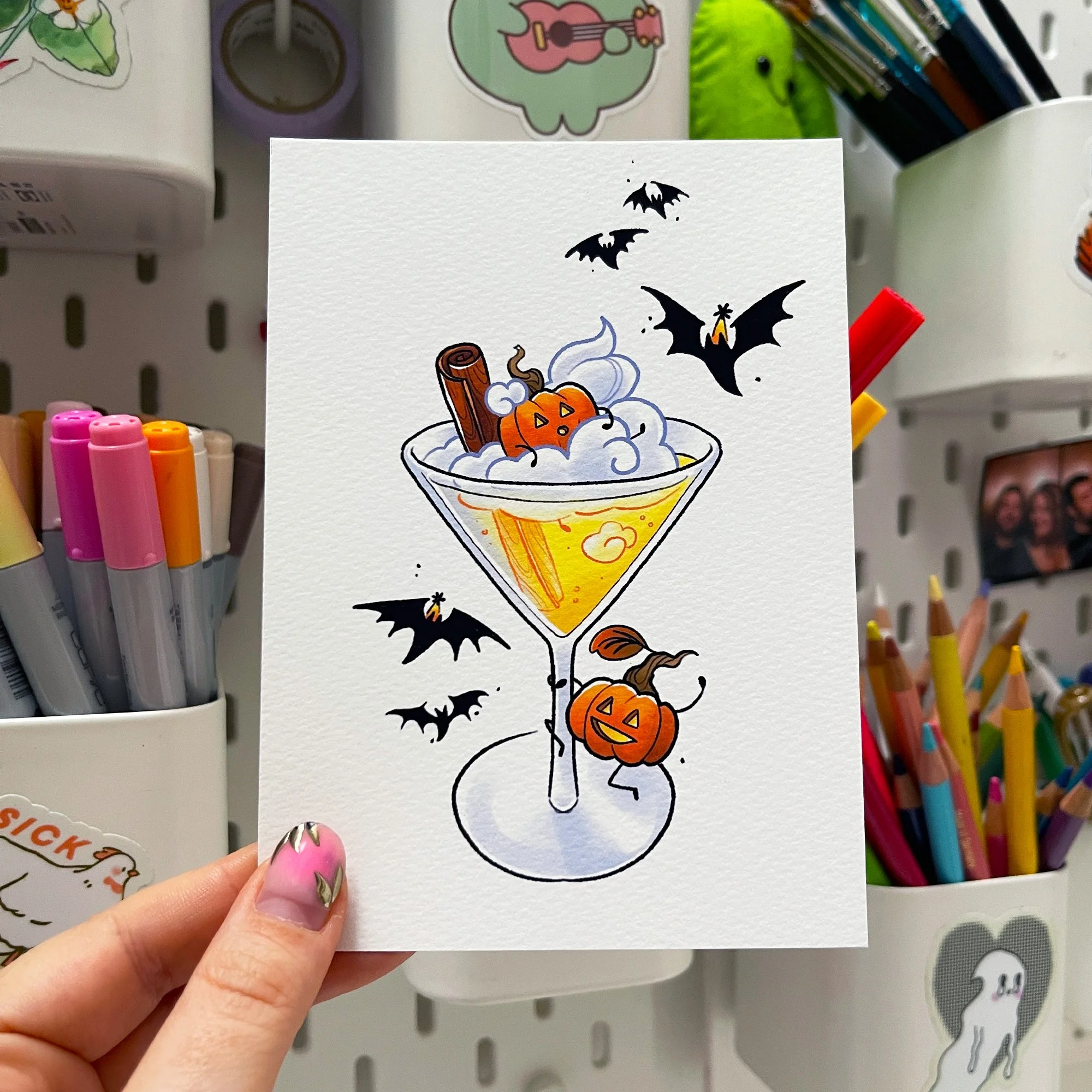 illu Cocktail d'Halloween