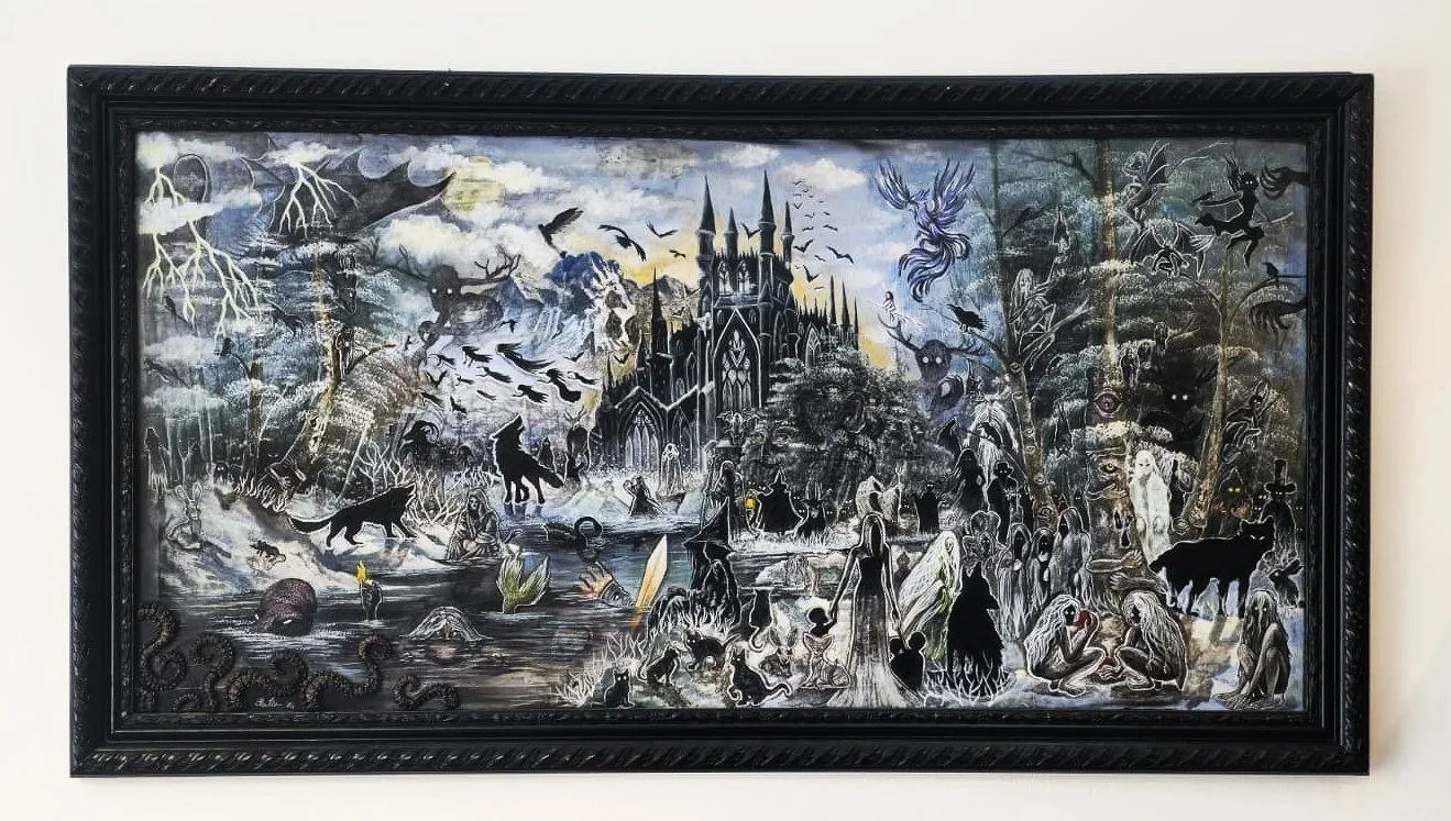 DAMNED PARADISE
70x130cm
2000€