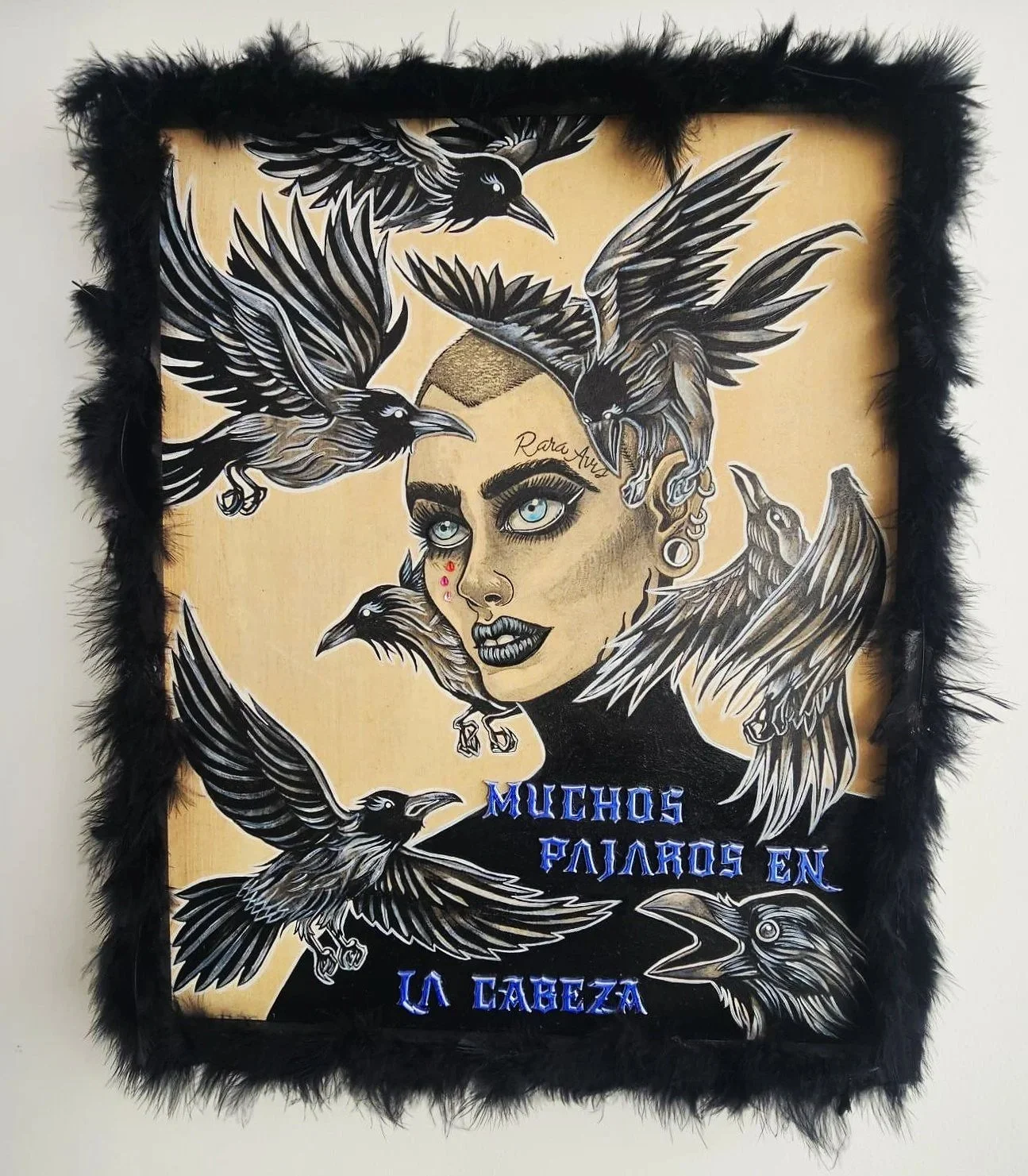 RARA AVIS
53x43cm
200€