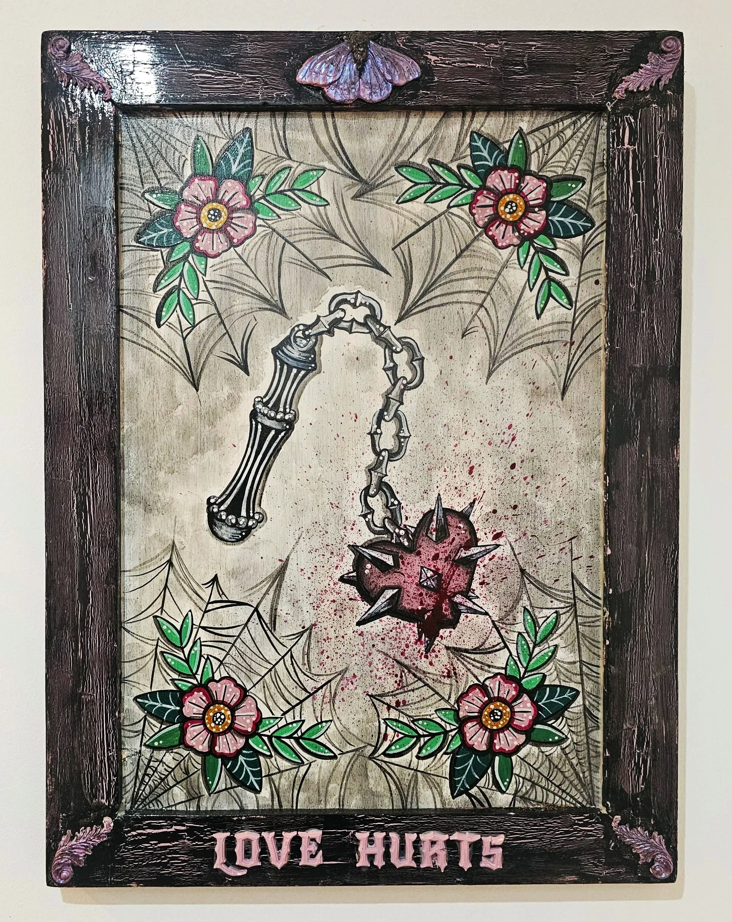 LOVE HURTS
48x36cm
150€