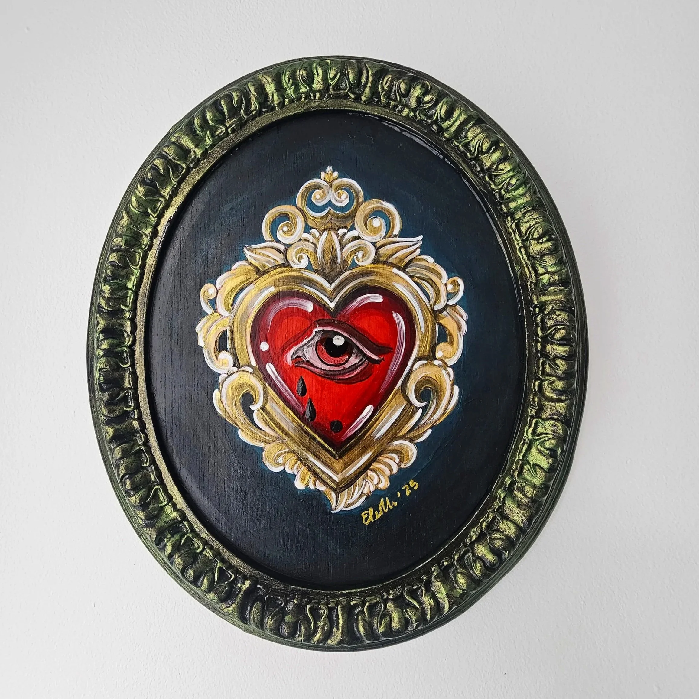 SACRED EYE
37X34CM
150€