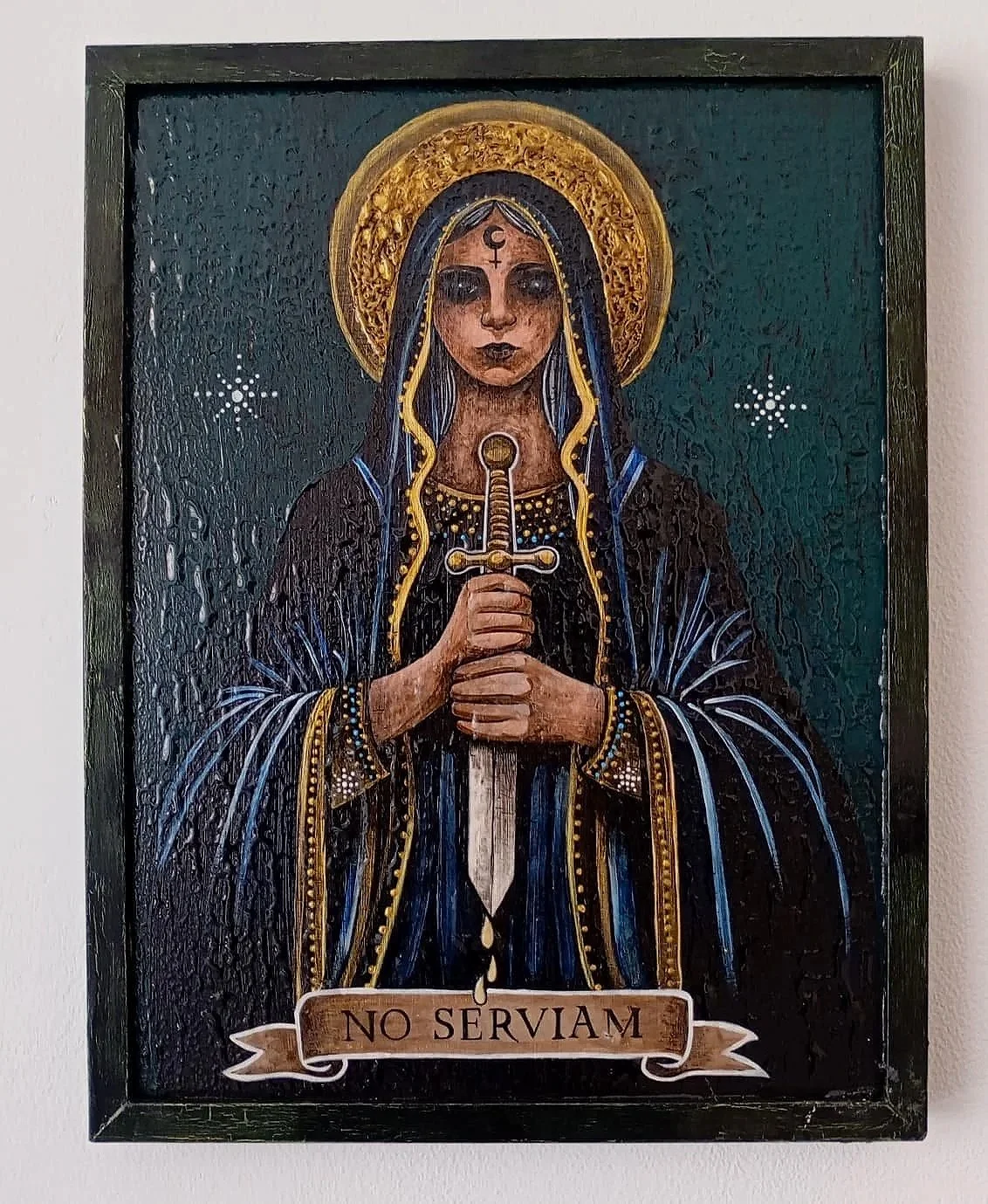 NO SERVIAM
42x32cm 
500€