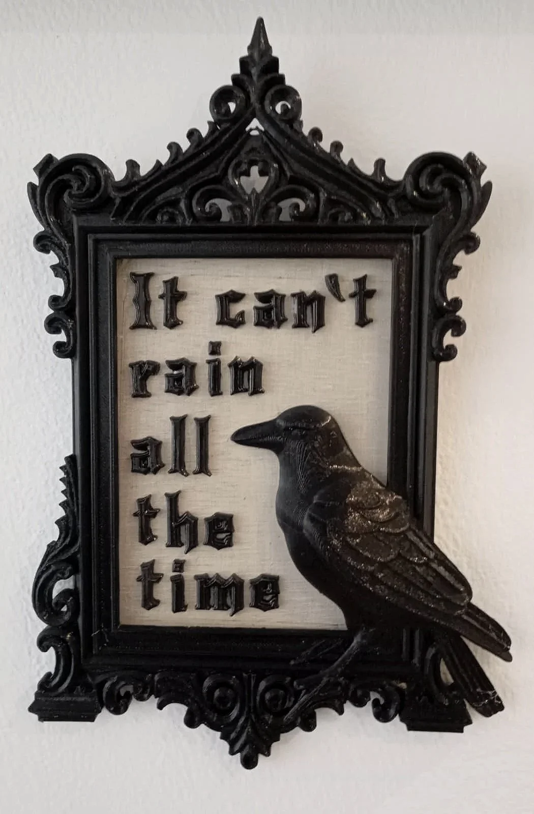 The Crow
24x16cm
40€