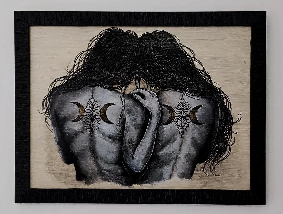 ENTRE NOSOTRAS 34x44cm 300€