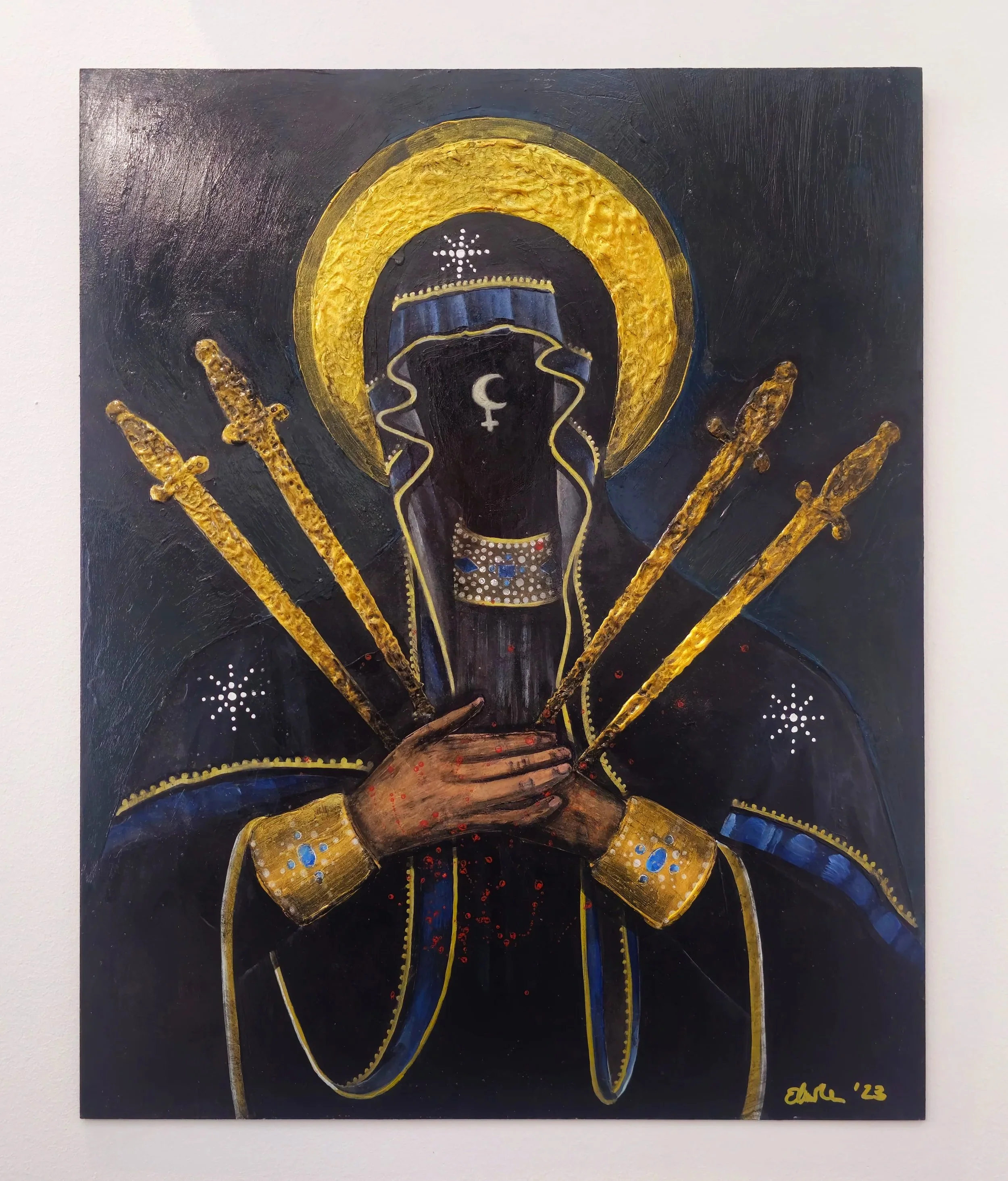 THE FIRST LADY
50x40cm
130€